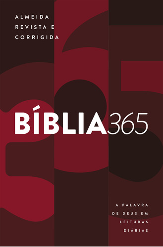 Libro Biblia 365 Almeida Revista E Corrigida De Editora Mund