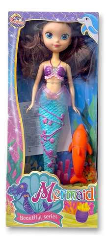 Cyc Muñeca Sirena 37cm Con Luz Jy802492