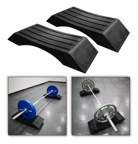 Muerto Plazo De La Barra De Jack Barbell Pads De Colchón