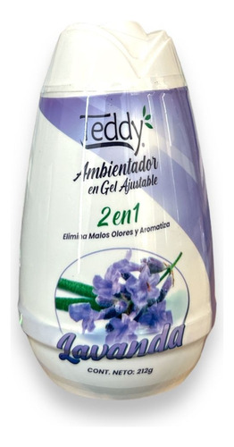 Ambientador Cono Gel De Lavanda 212g - Teddy