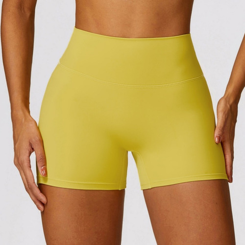 Pantalones Cortos Deportivos De Cintura Alta Y Transpirables