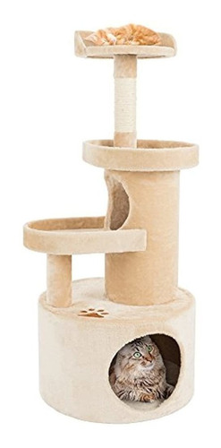 Petmaker Cat Tree Condo Con Tunnel 4 Tier Con Poste De Rayad