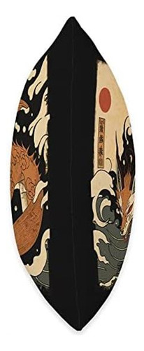 Arte Japonés Kitsune Shinto Kami Retro Japonés Fox Spirit Of