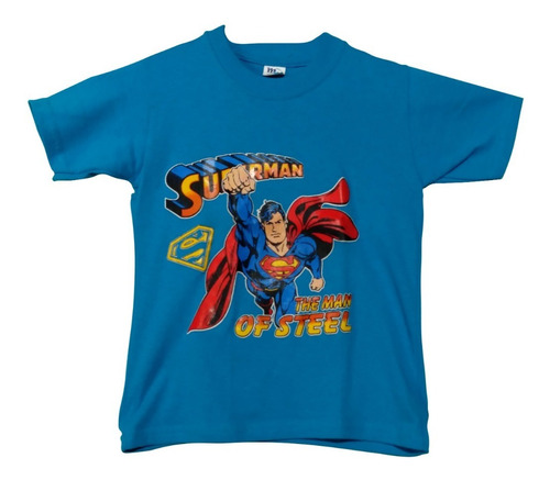 Superman Camiseta The Man Of Steel