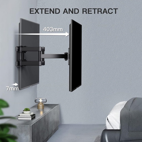 Soporte Pared P5 Tv 42,43,49,50,55,58,60 A 65 Doble Brazo