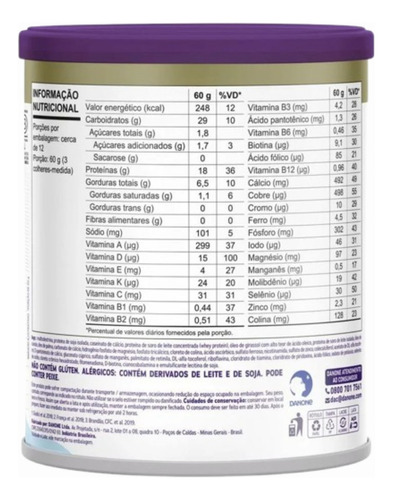 3 Latas Suplemento Nutridrink Protein Sem Sabor Danone -350g