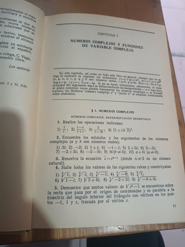 Problemas Sobre La Teoria De Funciones De Variable Compleja (Usado)