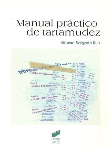 Libro Manual Práctico De Tartamudez De Alfonso Salgado Ruiz