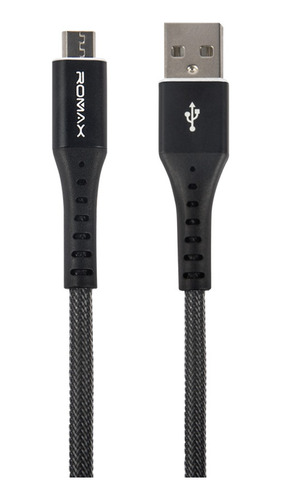 Cable De Carga V8 Romax Usb 1,20m 3.1 A Carga Rápida