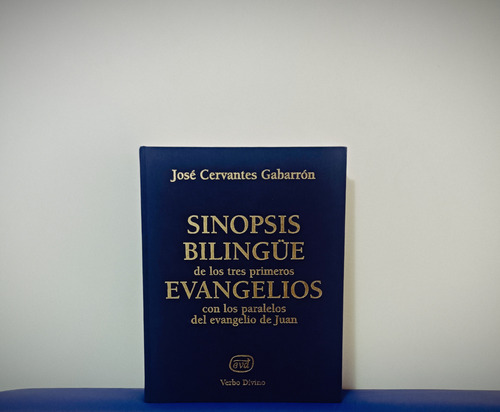 Sinopsis Bilingue Tres Primeros Evangelios-jose Cervantes G.