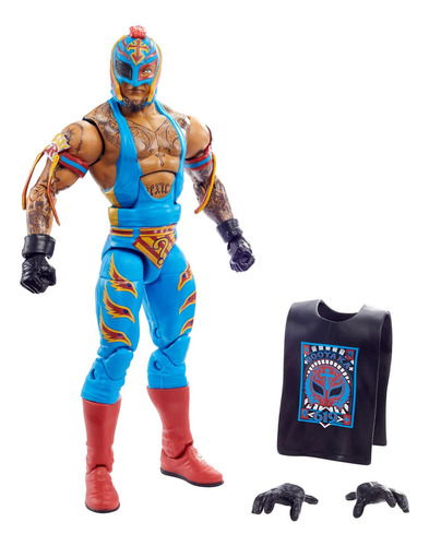 Wwe Rey Mysterio Elite Collection Series 89 - Figura De Acc