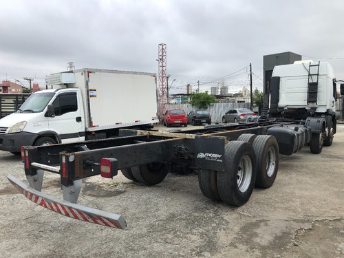 Vw 24280 Bitruck 4ºeixo 2014 Teto Alto Mugen Caminhoes