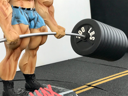 Estátua Bobybuilder Max Dead Lift Extreme Figures Original (Usado)