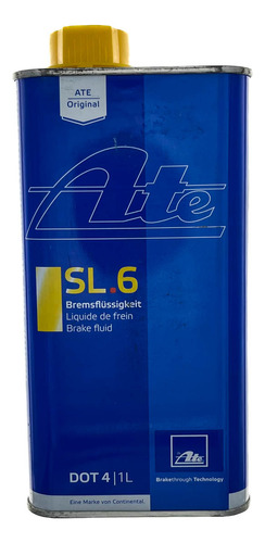 Liquido De Freno Ate Aleman Dot 4 Sl6 Sist. Abs Esp Asr 1 L