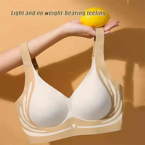 Sujetador Inalámbrico Push Up Para Mujer, 2 Unidades