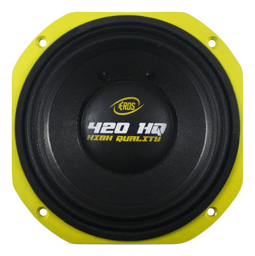 4 Woofer 8 Pol E-420 Hq High Quality Eros 1680rms Som 4 Ohms