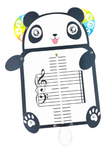 Tablero De Lectura Musical, Tablero De Forma De Panda