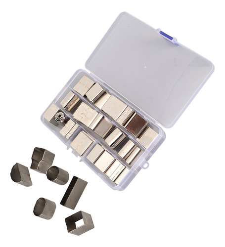 Juego De Perforadoras Huecas, 52 Piezas, De Cuero, Moldeadas
