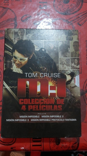 Colección Misión Imposible 4 Películas Dvd Original 