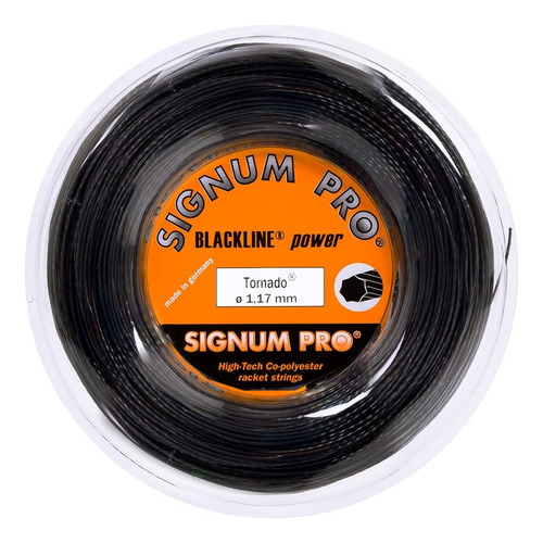 Corda Raquete Signum Pro Blackline Power Tornado 1,17 mm 200 m