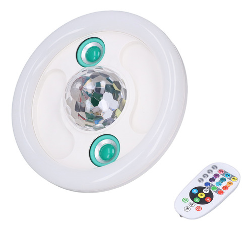 Altavoz Doble Inalámbrico Led Music 48w E27 Rgb Que Cambia D