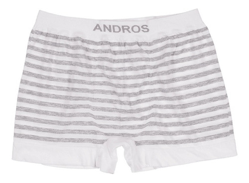 Imagen 3 de 10 de Pack X6 Andros Boxer Algodon Multirayas Art.5244 T.s Al Xxl