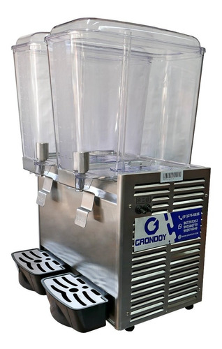 Máquina Refresquera Chichera 2 Tolvas Acero Inoxidable