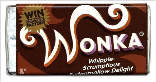 Imagen 2 de 3 de Barra Chocolate Wonka Original 5.7oz