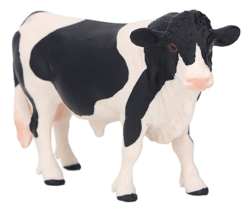 Figura De Ganado Simmental Con Detalles Vivos De Una Vaca Bl