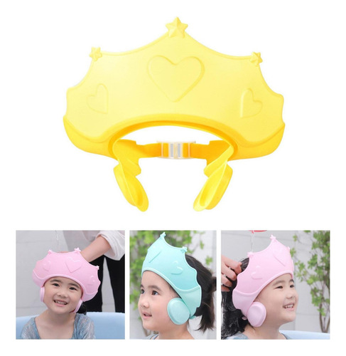 Gorro De Ducha Suave Ajustable, Gorros De Baño Para Niños