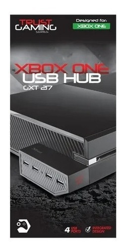 Imagen 5 de 10 de Hub Usb Trust Gxt 217 Para Xbox One - 4 Puertos