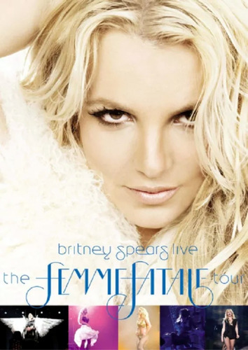 Dvd Britney Spears - Live The Femme Fatale Tour