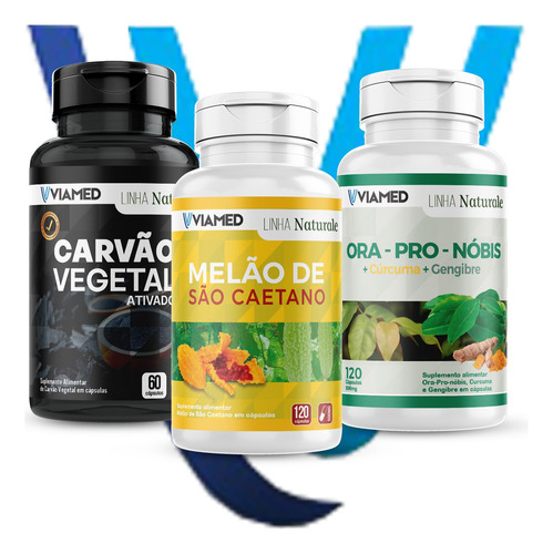 Kit Corpo Leve 60 E 120 Caps 500mg Sem Sabor