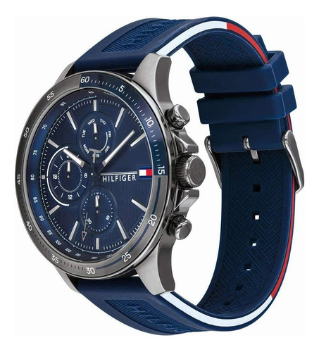 2025 Relógio Tommy Hilfiger 1791721 Azul Masculino