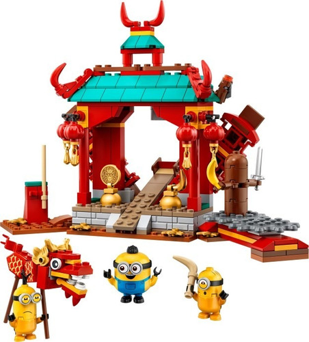 Lego Minions 75550 Duelo De Kung-fu De Los Minions
