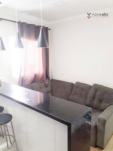 Cobertura Com 2 Dormitórios À Venda, 48 M² Por R$ 350.000,00 - Parque Das Nações - Santo André/sp - Co1154