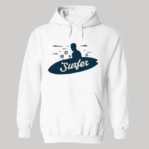 Sudadera Hombre  Hoodie Playa Hawaii Surf 049