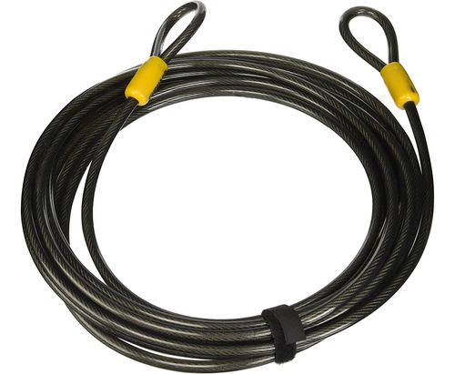 Bloqueo De Cable Onguard Akita Loop (negro, 53 Cm X 5 Mm)