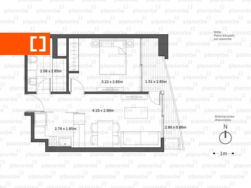 Venta De Apartamento Obra Construcción 1 Dormitorio En Buceo, More Buceo Unidad 419