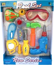 Comprar Set Herramientas 9 Accesorios Construccion Niño Juguete Niño