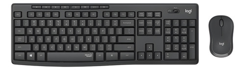Kit De Teclado Y Mouse Inalámbrico Logitech Mk295 En Español