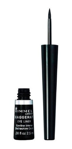 Delineador Liquido De Ojos Rimmel Exaggerate 001 Black