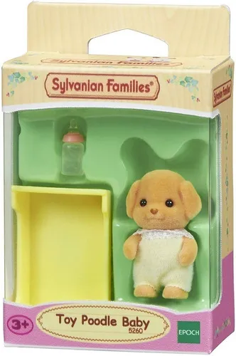 Sylvanian Families Bebe Perro Caniche Juguete Accesorios Ax