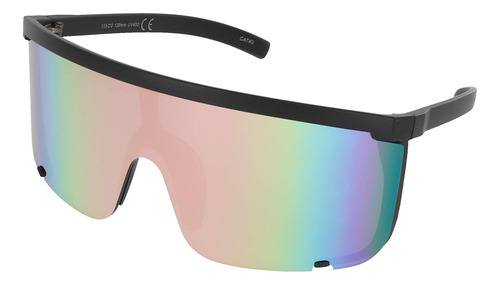 Elite Gafas De Sol Unisex De Gran Tamaño Super Shield Con Le