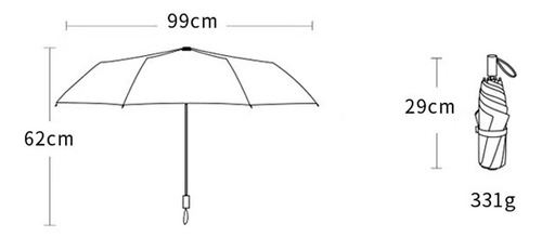 Guarda-chuva Dobrável Flor Padrão Guarda-chuva Manual