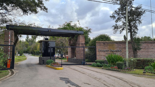 Venta Terreno Barrio Cerrado Puerto Paraíso A Metros Del Rio