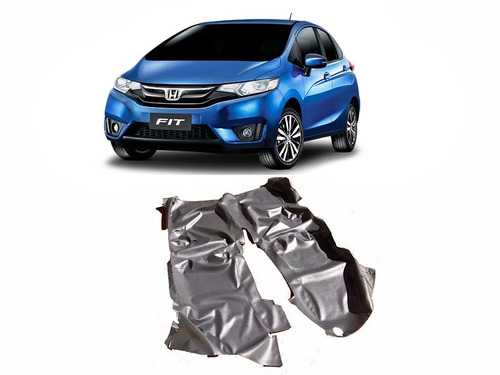 Tapete Carpete Vinil Verniz Assoalho Honda New Fit 10-2018