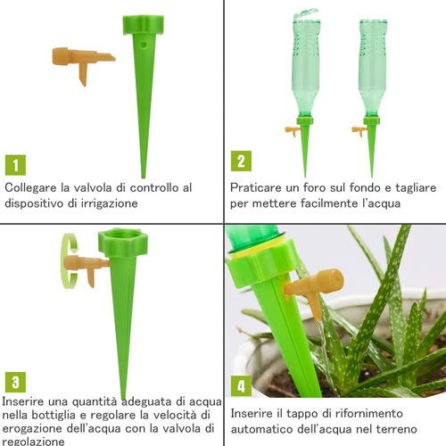 12 Picos De Riego Automático, Bebedero De Plantas,