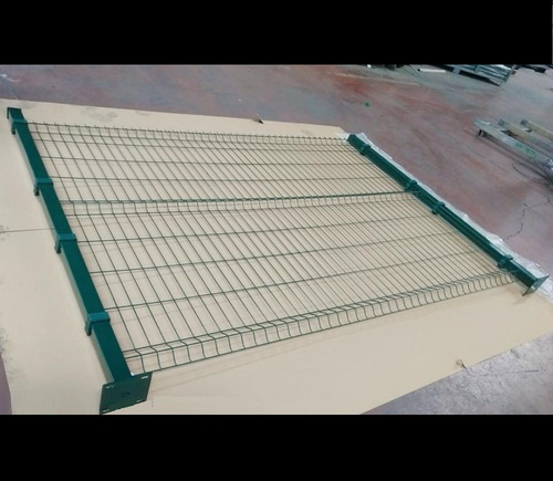 Pack 10 Reja Y Poste Tipo Acmafor 3d Verde 2.50x1.83m