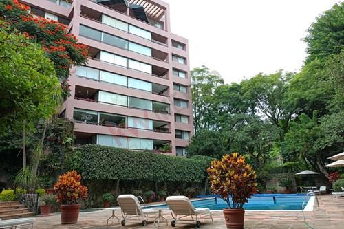 Penthouse De Dos Niveles En Venta, Rancho Cortes, Cuernavaca, Morelos.